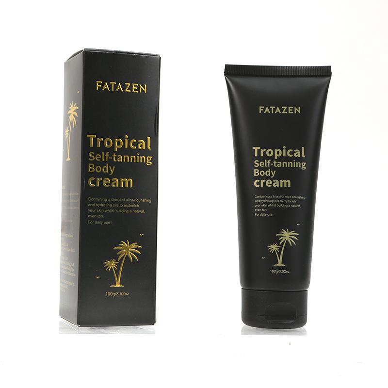 FATAZEN Darkening Sunless Tanning Lotion with Hydrating Bronze Moisturizer