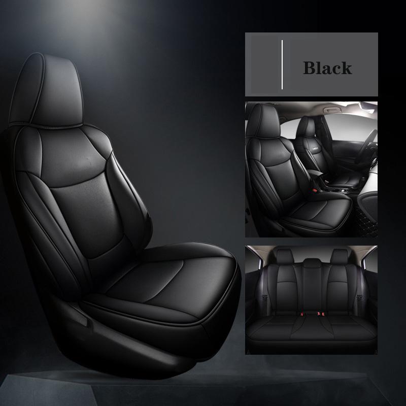 Custom Fit Car Seat Covers for Toyota Corolla 2019-2025 Waterproof Leather Cushion Accessories for Vehicle Protection Full Set