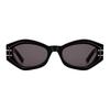 Dior Signature B1U Oval Sunglasses Unisex Sunglasses Black DSGTB1UXR-10A0