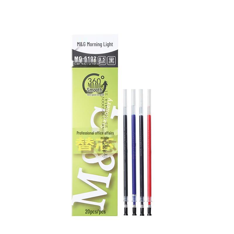 M&G MG6102 0.5mm Black Gel Pen Refill
