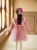 2026 Spring Festival Girls' Princess Dress - New Chinese Style Formal Wear for New Year