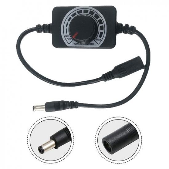 Speed Adjustment Switch Cable Designed for LED Lights and Fans at DC5V to 24V