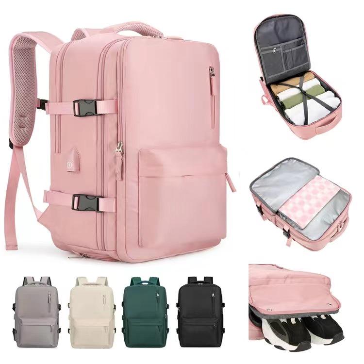 Unisex Lightweight Large-Capacity Multifunctional Travel Backpack for Short Business Trips