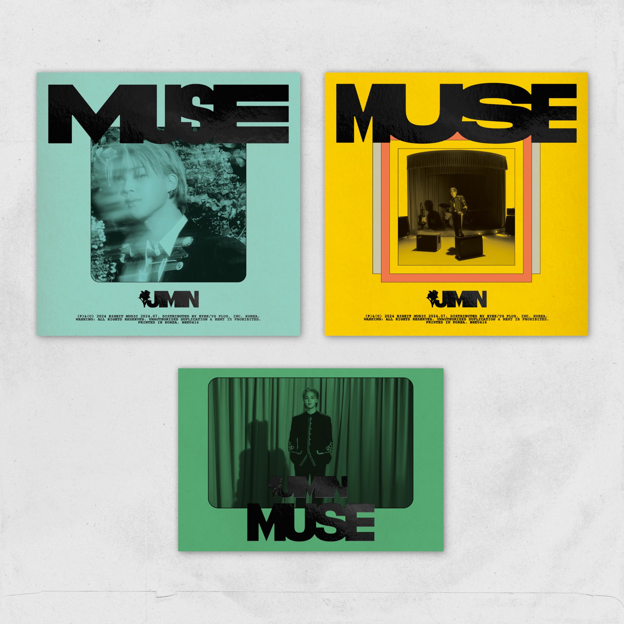 

3 Jimin(BTS) [MUSE SET(BLOOMING ver.+SERENADE ver.+Weverse Albums)] (Korean version)
