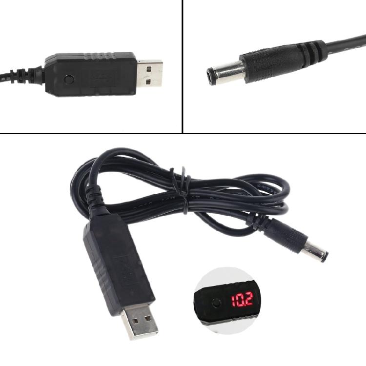 

USB C PD QC3.0 USB к для DC 12V 5V 9V Повышающий Кабель Питания Прочный Универ 1