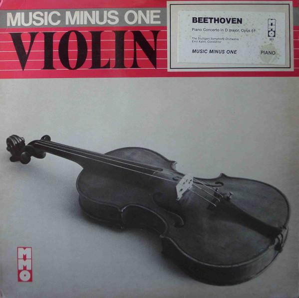 

LP Record STUTTGART FESTIVAL ORCHESTRA EMIL Violin Concerto In D Major Opus 61 MMO321325 Music Minus One US Classical Used
