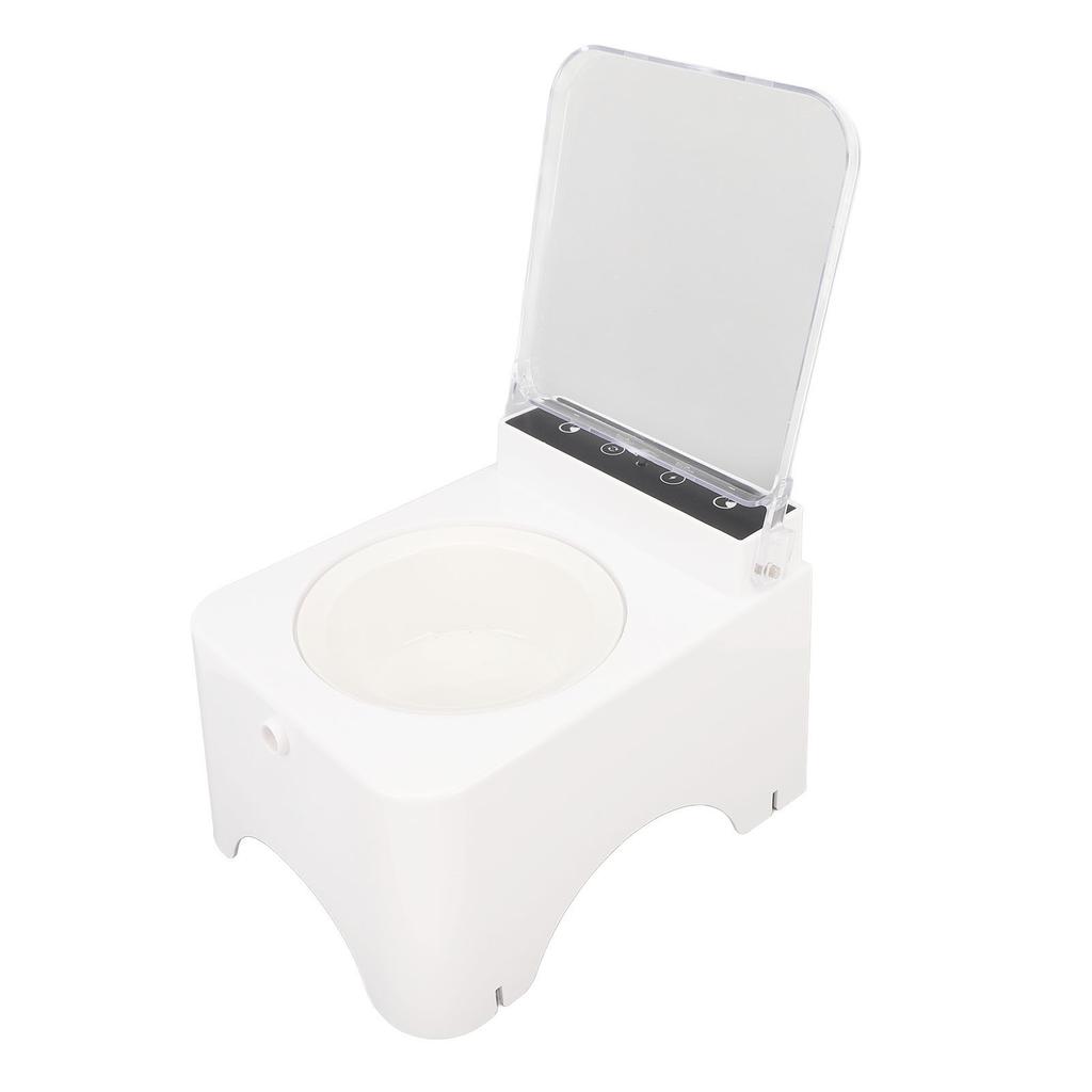 Cat Automatic Sensing Feeder Transparent Lid Raised Design Hygienic Automatic Intelligent Cat Dog