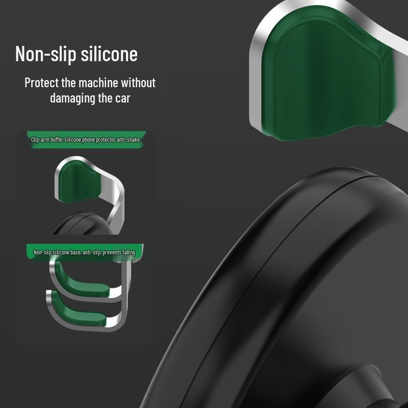 Car Dashboard Phone Holder with 360° Rotation