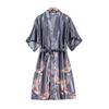 Women's Imitation Silk Bridal & Bridesmaid Robe - Plus Size, Perfect for Wedding Party or Best Friend Gift
