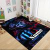 Custom Name Knight's Legend" Carpet Rug Customizable Soft Washable Anti-Slip Home Living Room Sofa Mats Personalized Rug. 0909168