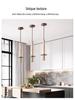 Nordic Minimalist Marble Pendant Light for Bedroom or Bar
