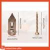 Fresh 100PCS Upgraded Self-Drilling Anchors Screws, Drywall Anchors And Screws Kit, Easy Application No Drill Or Holes In Wall