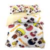 New N-Naruto 3D Printed Duvet Cover Cartoon Hatake Kakashi Uzumaki Bedding Sets Gifts Quilt Cover Set Children Kids Bedroom