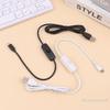 USB Type-C Extension Cable With On Off Switch USB To Type C Extension Cable For USB Lamp USB Fan LED Strip Lamp Bulb Light