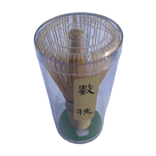 Yamamoto Bamboo Crafts (YAMAMOTOTAKIZAYIKUYA) Made in Japan Tea Ceremony Utensils, Chasen (Chasen), White Bamboo, with 2 Spikes