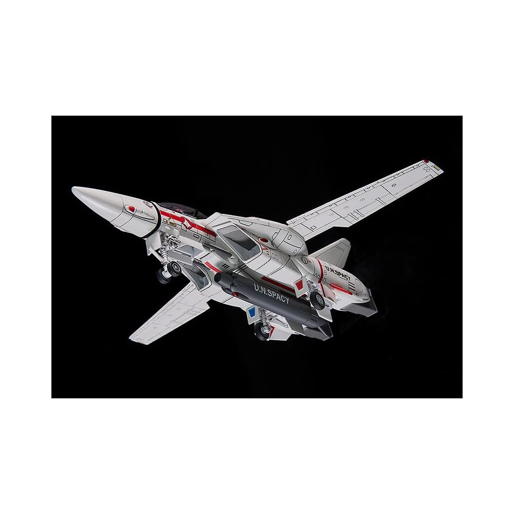 Plamax PX06 1/72 VF-1J Fighter Valkyrie Vermillion Squadron Model Kit Assembly Toy