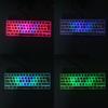61 Keys Mechanical Keyboard RGB Backlight Colorful Keycaps   Wired Mechanical Keyboard for Gaming   Work