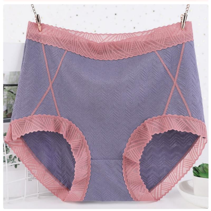 High Waist for size Women's Panties Briefs for Large Size Underpants Solid Color Girl's underwear 1XL 2XL 3XL 4XL 5XL 6XL lace panties
