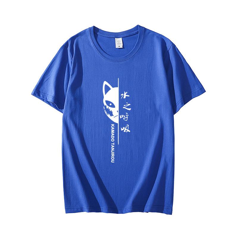 Demon Slayer Tanjiro Kamado Kimetsu No Yaiba Anime T Shirt Men Women Casual Short Sleeve Cotton Tee Tops