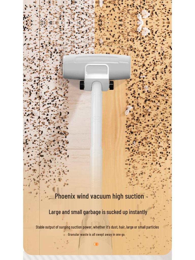 Kompakt Uppladdningsbar Handdammsugare: Kraftfull sugförmåga & kvalsterborttagning, Trådlös för hushållsbruk