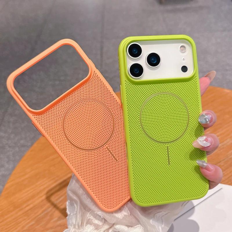 Heat Dissipation For Case For For Iphone 17 13 15 14 16 12 11 Pro Max Plus Wireless Charge Cases For For Iphone Air Accessories