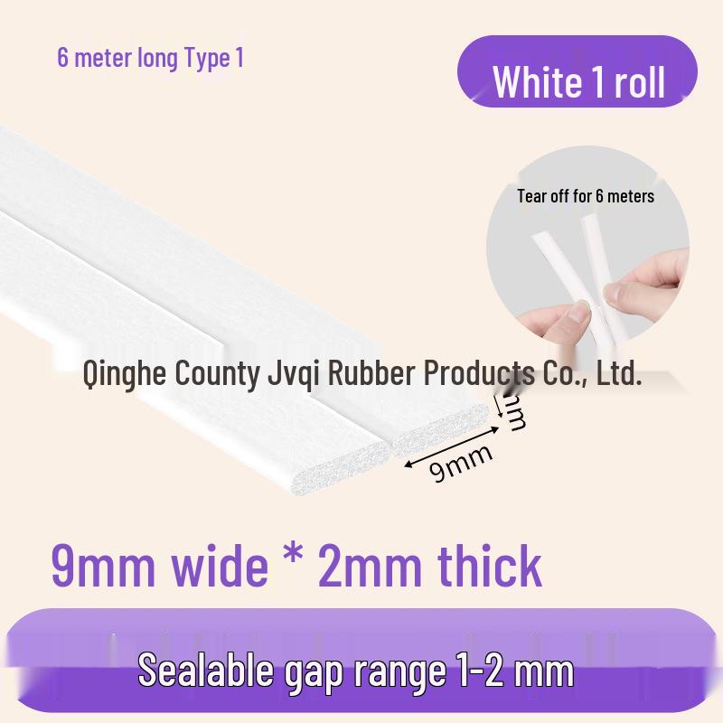 Diebstahlsicherer Schallisolierter Winddichter Tür- & Fensterdichtungsstreifen