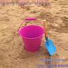 Children's Beach Toy Set: Iron Shovel and Bucket for Sand and Gardening