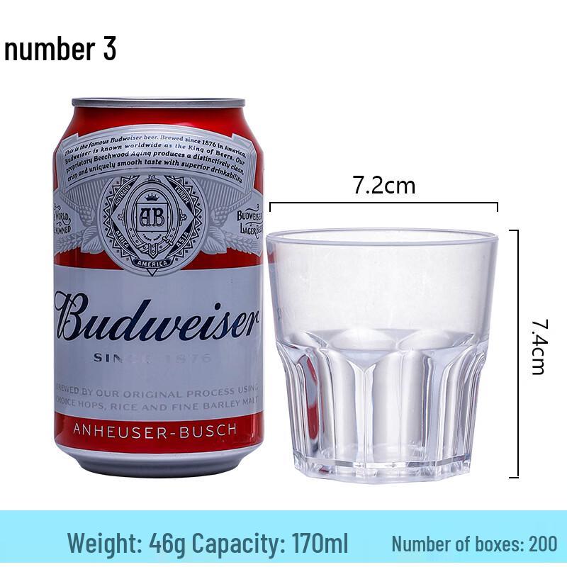 Shangqi Octagonal Acrylic Drinking Glass Set