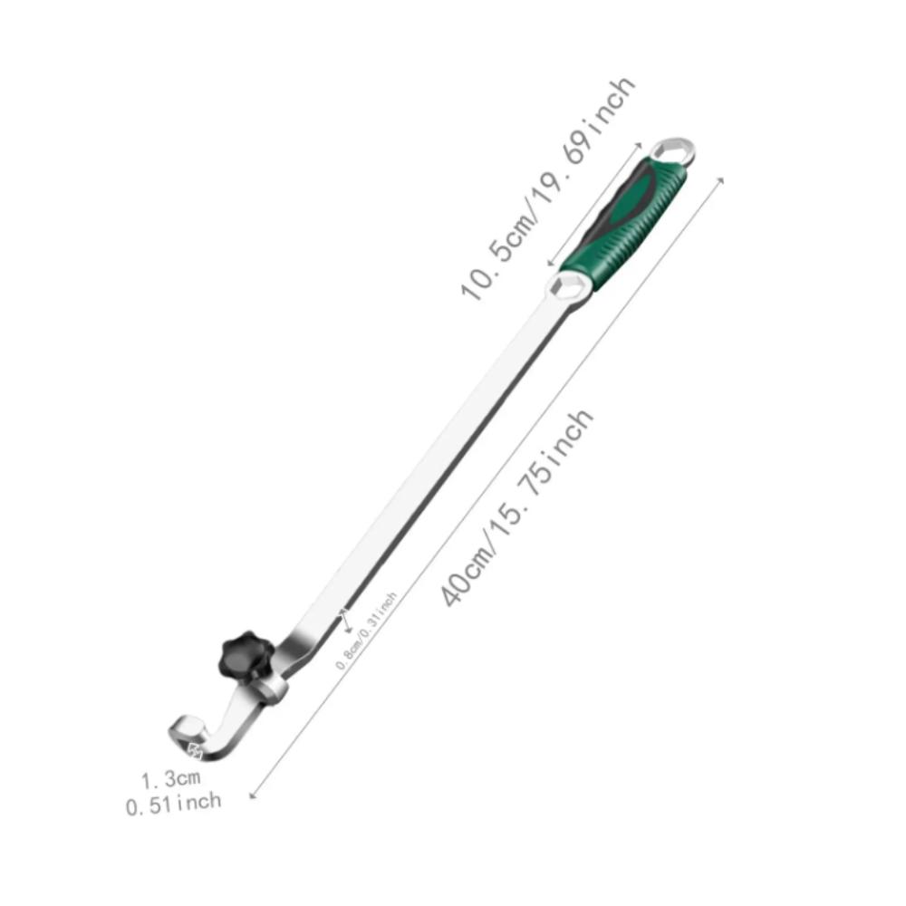 Comfortable Soft Grip Handle Wrench Extender Tool Universal Wrench Extension Bar  Home Use
