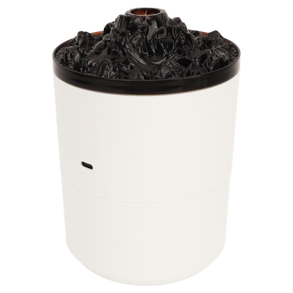 Flame Humidifier Aromatherapy Essential Oil Diffuser 450ml Jellyfish Mist Volcano Flame Diffuser