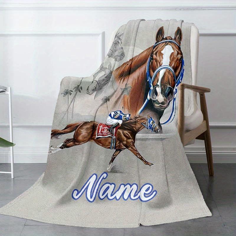 Race Customize Your Name Blanket Warm Comfortable And Soft Blankets Are Suitable For Home Lunch Break Blanket Office Sofa Sofa Gift To Relatives And