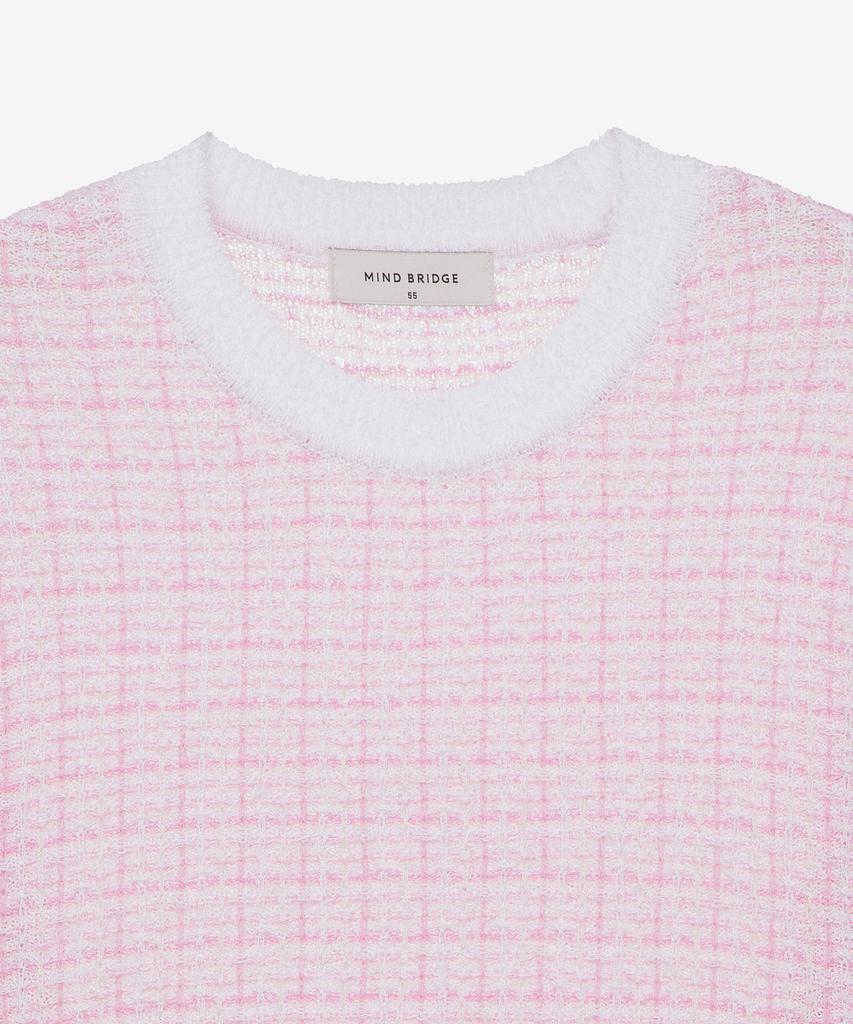 MIND BRIDGE WOMEN [W] Boucle Tweed Knit Mykt3209