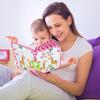 Soft Cloth Baby Photo Album Toddler Growth Journal Scrapbook NewbornKeepsake Gift Parents Kids Family Green