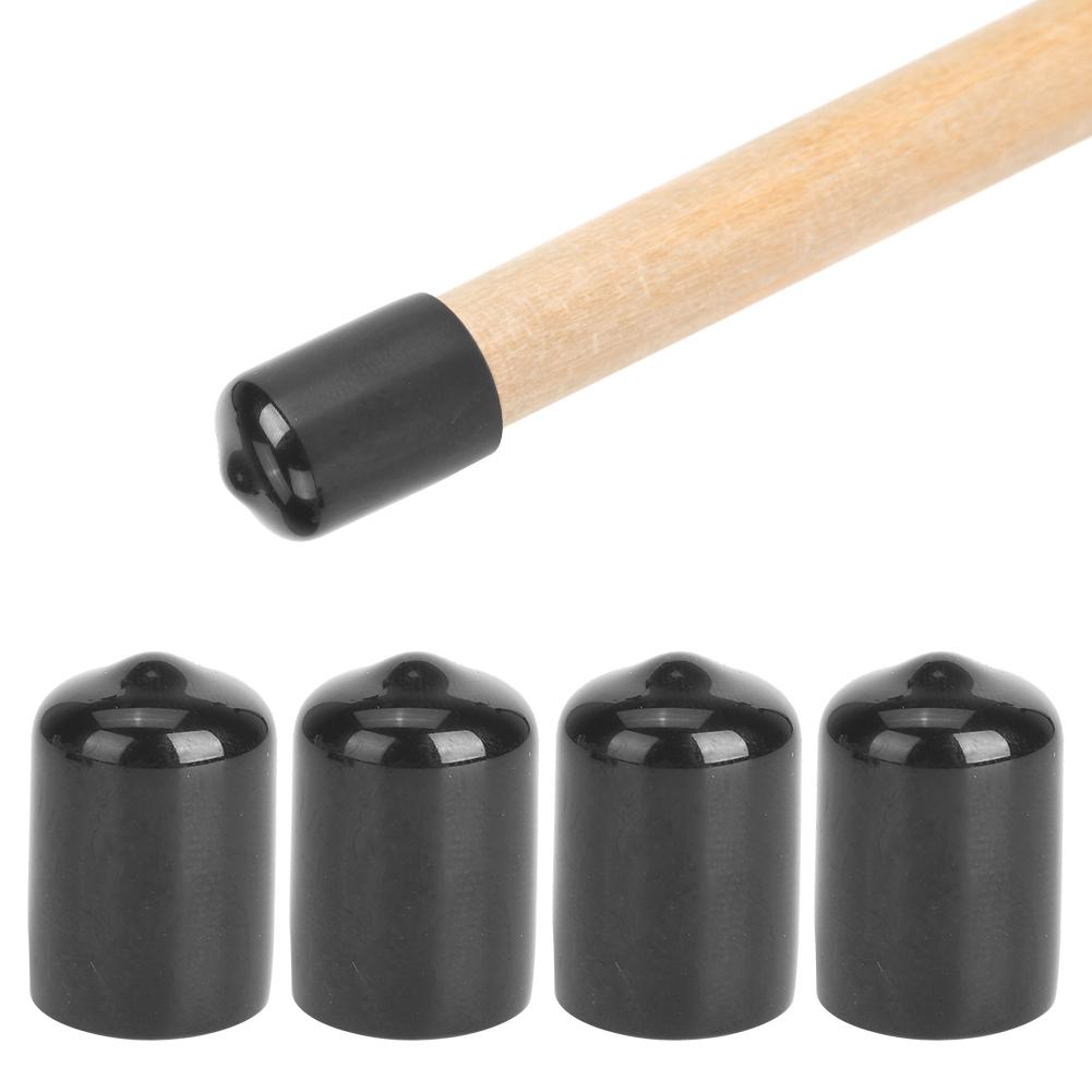 10PCS Rubber Durable Billiard Pool Cue Tip Protector Small Head Club Protective Stick Cover Snooker