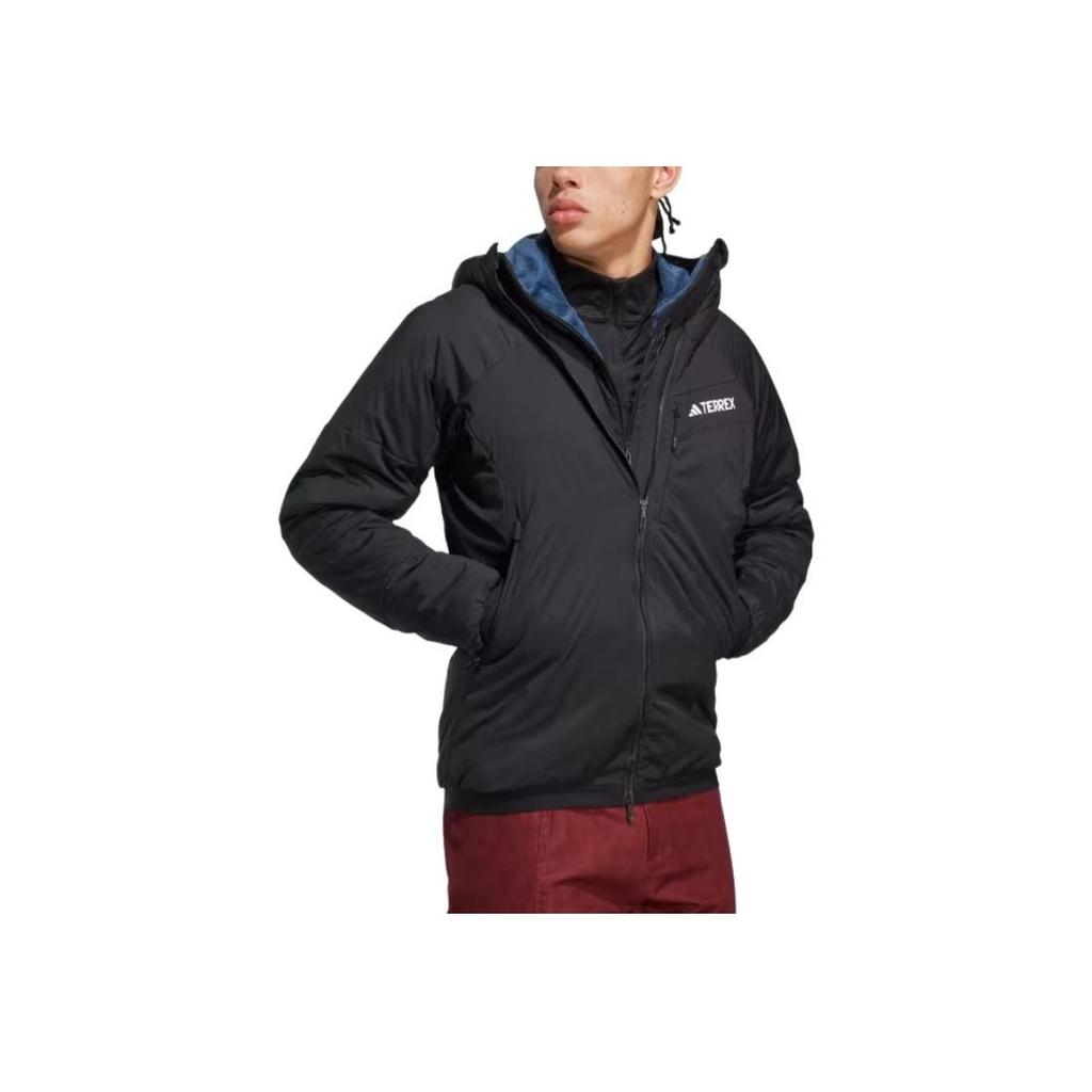 Adidas Terrex Techrock Stretch Primaloft Weich Bequem Atmungsaktiv Langarmjacke Herren Jacken Schwarz HU1844