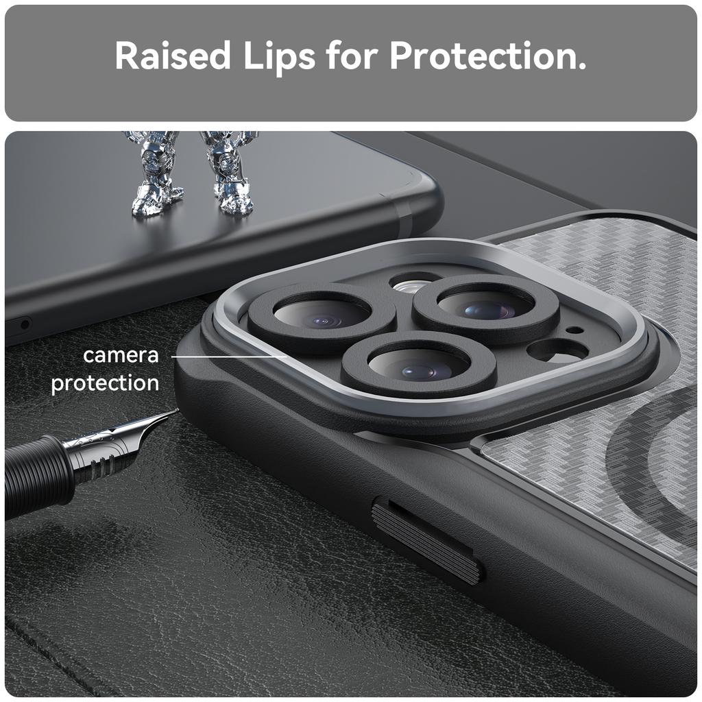 Luxury For Magsafe Wireless Charge Magnetic Case For iPhone 16 15 14 Plus 13 12 11 Pro Max Shockproof Armor Carbon Fiber Cover