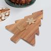Xmas Tree Serving Board, Dessert Candy Dish, Fruit Tray, Kitchen Cutting Chopping Board for Wedding,