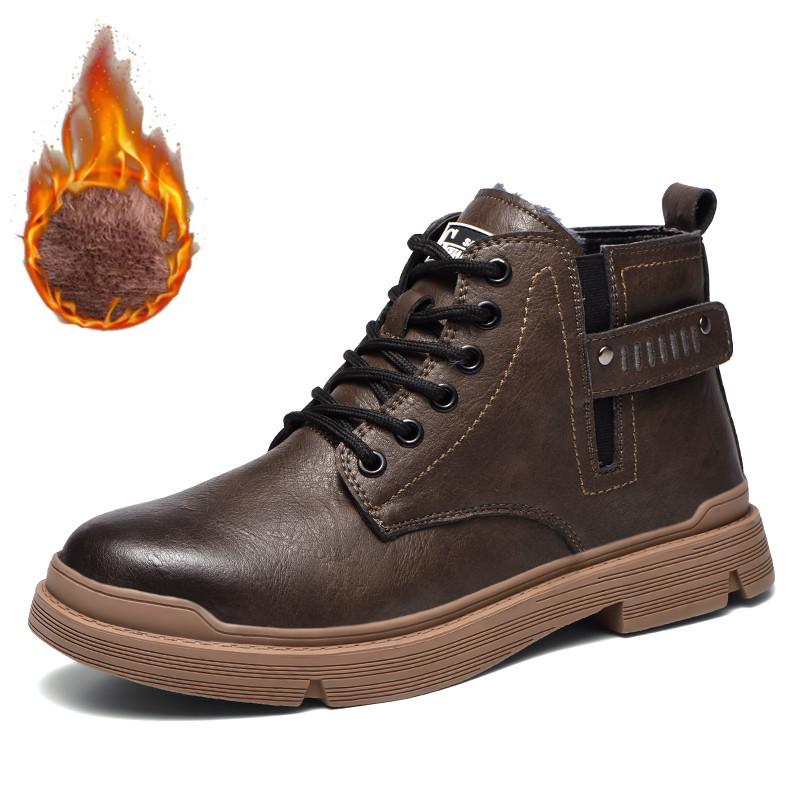Кожаные рабочие защитные ботильоны для мужчин, мужские ботинки со сваркой и противоожоговым стальным носком, неразрушимая обувь 39