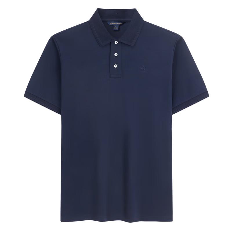 Мужская футболка-поло с коротким рукавом Brooks Brothers 2XL темно-синий
