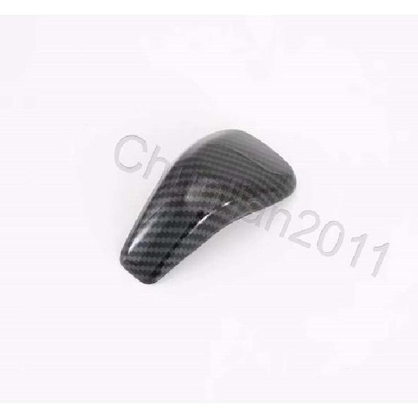 Inner Gear Box Head Knob Cover Trim for - Subaru Forester Carbon Fiber