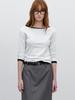 ATELIER NAIN Soft Slimfit Boat Neck Tee (T-7171)