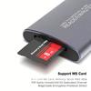 6v1 USB HUB Type-C HUB Multifunkční čtečka karet Dokovací stanice SD/TF/XD/CF/MS/M2 Adaptér pro paměťové karty pro fotoaparát