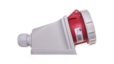 Prise Fixe 16A 5P 400V Rouge Ip67 1152-6P