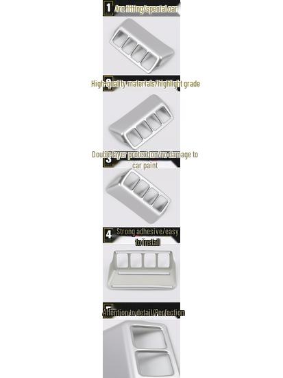 Tiida 16 Lower Left Dashboard Decorative Frame & Headlight Switch Trim