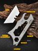 9in1 Multifunction Titanium Alloy SK5 Knife Crowbar Screwdriver Bottle Opener Outdoor Camping Riding Wrench EDC Window Breaker