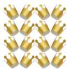 20Pcs Birthday Crowns Paper Crown for Party Hats Birthday Decoration Photo Prop Comfortable Lightweight Fun
