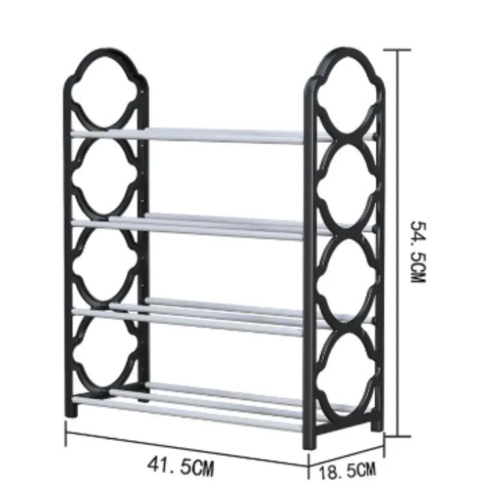 Mehrschichtiges Schuhregal Mehrschichtige Montage Tür Nagelfreie Installation Hohe Tragfähigkeit Kreativ Verdickt Stabil Schuhregal