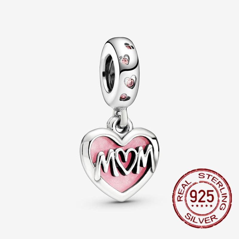 Charm din Argint Sterling S925, Pandantiv Floare Margaretă, 9 Modele, Zircon, Lanț de Siguranță, Mărgele Charmuri, Potrivit pentru Brățări Originale, Pandantiv DIY