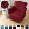 Velvet Tub Sofa Cover For Living Room Elastic Club Armchair Slipcovers Stretch Single Couch Chair Covers Home Bar Counter Hotel