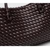 Za 2025 Women's High-End Woven Tote Bag: Fashionable Large-Capacity Handbag & Shoulder Shopping Bag